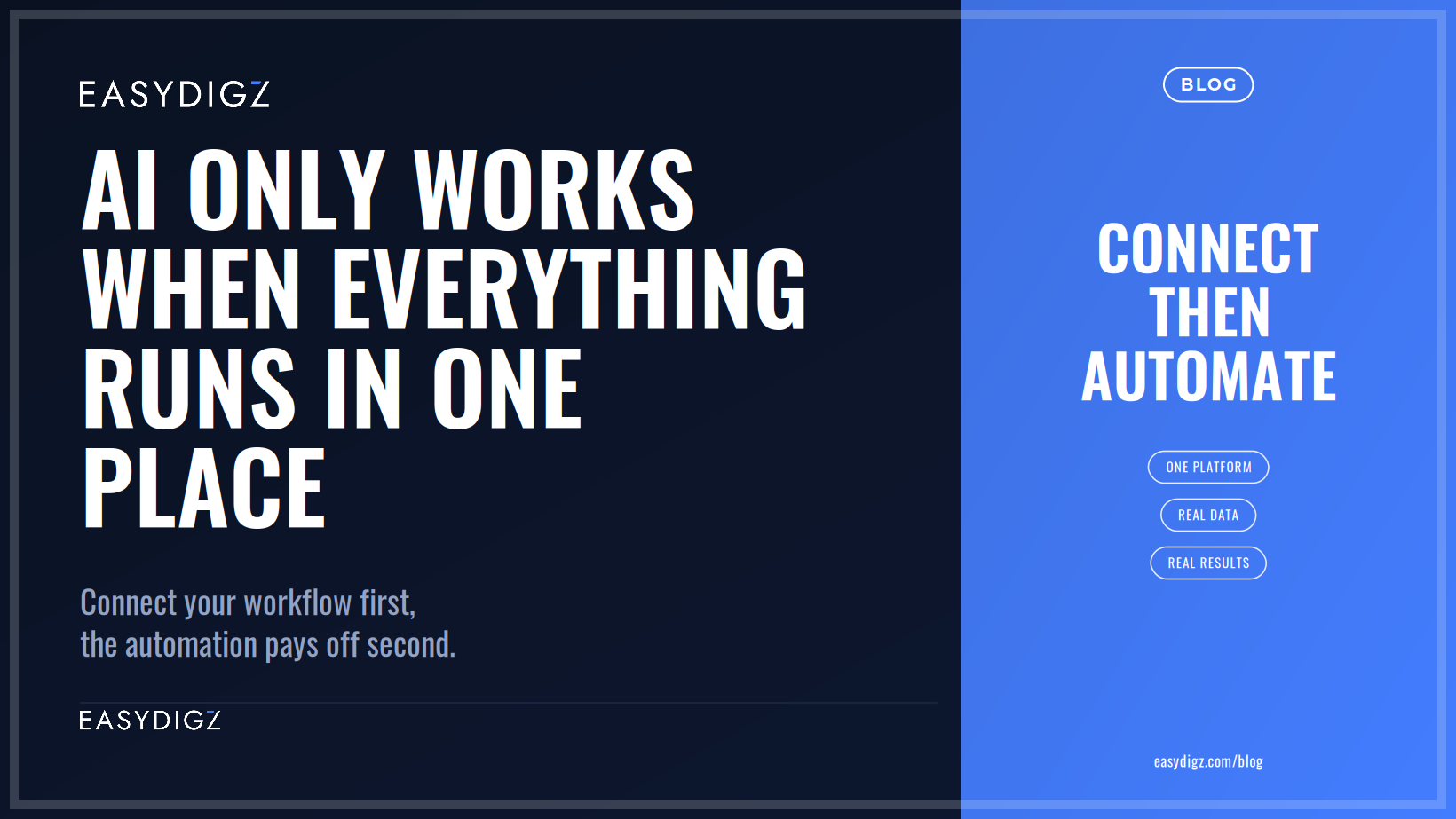 AI Only Works When Everything Runs in One Place